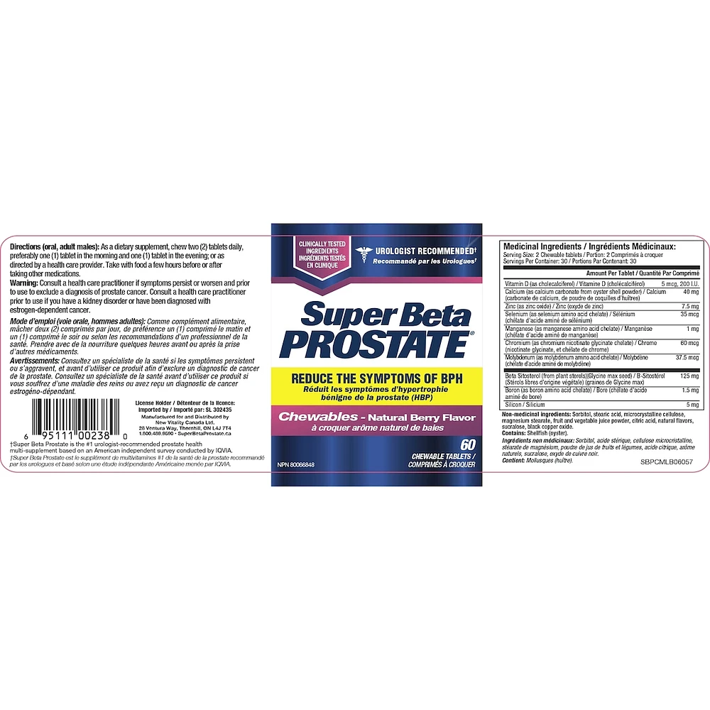 Super Beta Prostate à croquer