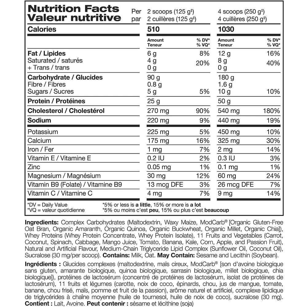 Hulk Mass Gainer Vanilla Ice Cream