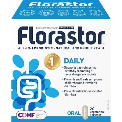 Florastor Daily 20 caps