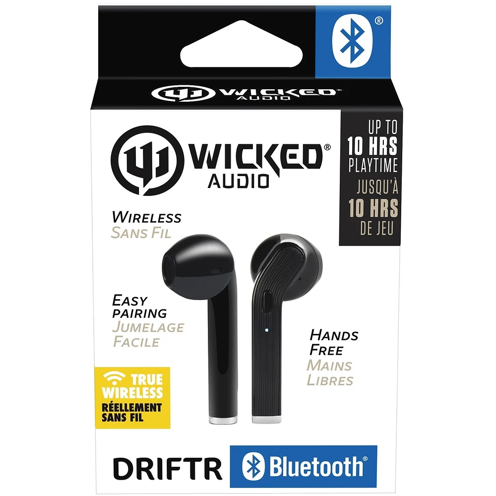 Driftr écouteurs-boutons vraiment sans fil