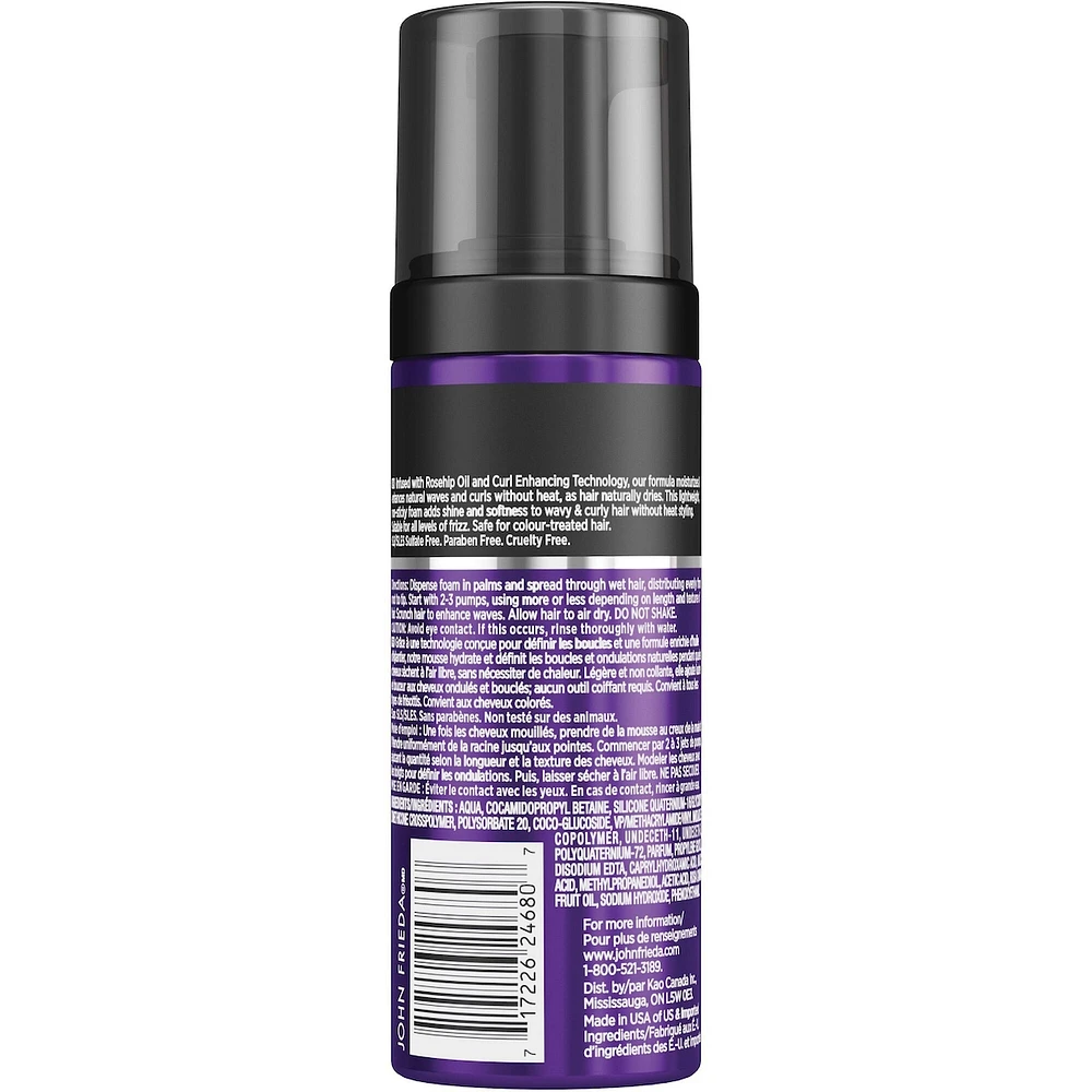 Mousse coiffante Frizz Ease Dream Curls Ondulations à l'air libre