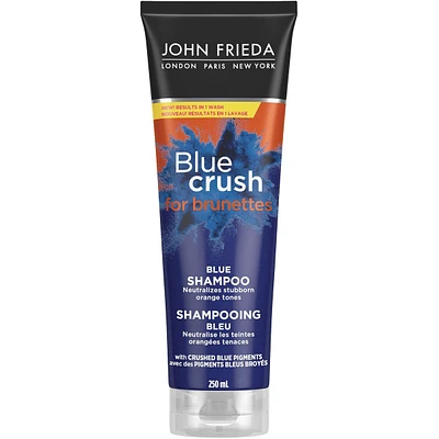 Shampooing bleu Blue Crush for Brunettes pour cheveux bruns naturels ou colorés