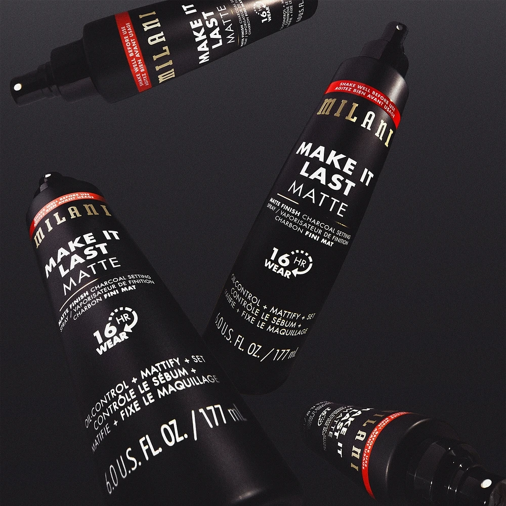 Make It Last Matte - Matte Finish Charcoal Setting Spray Jumbo