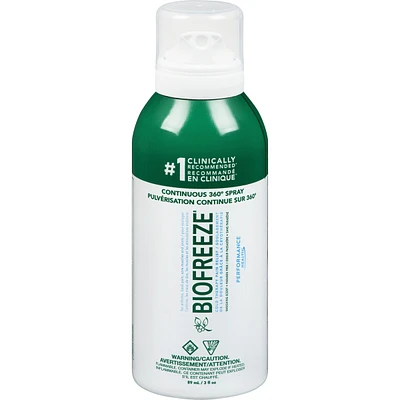 Biofreeze Fast Acting Menthol Pain Relief Spray