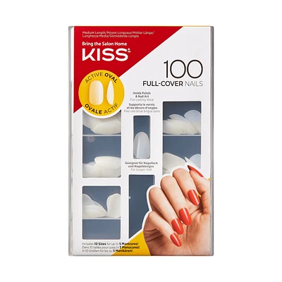 Kiss 100 Count - Active Oval