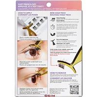 Impress Press-On Falsies Eyelashes, Voluminous