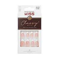 Kiss Classy Ready-To-Wear Fake Nails, 28 Count – ‘Dashing’