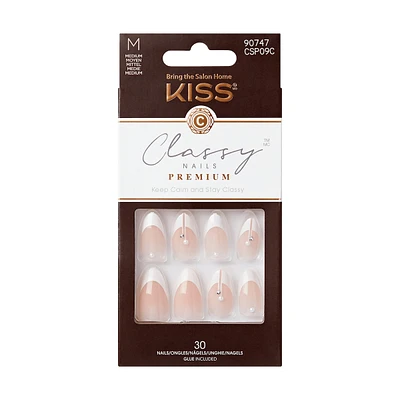 Kiss Premium Classy  - My Muse Fake Nail, 30 Count, Medium