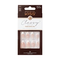 Kiss Premium Classy  - My Muse Fake Nail, 30 Count, Medium