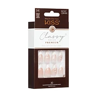 Kiss Premium Classy  - My Muse Fake Nail, 30 Count, Medium
