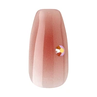Kiss Bare But Better Premium Press-On Nails, "Shine", Pink, Medium Coffin, 33 Count