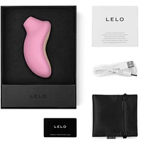 LELO SONA Pink Clitoral Vibrator, Whisper-Quiet Sonic Massager, Rechargeable, Waterproof