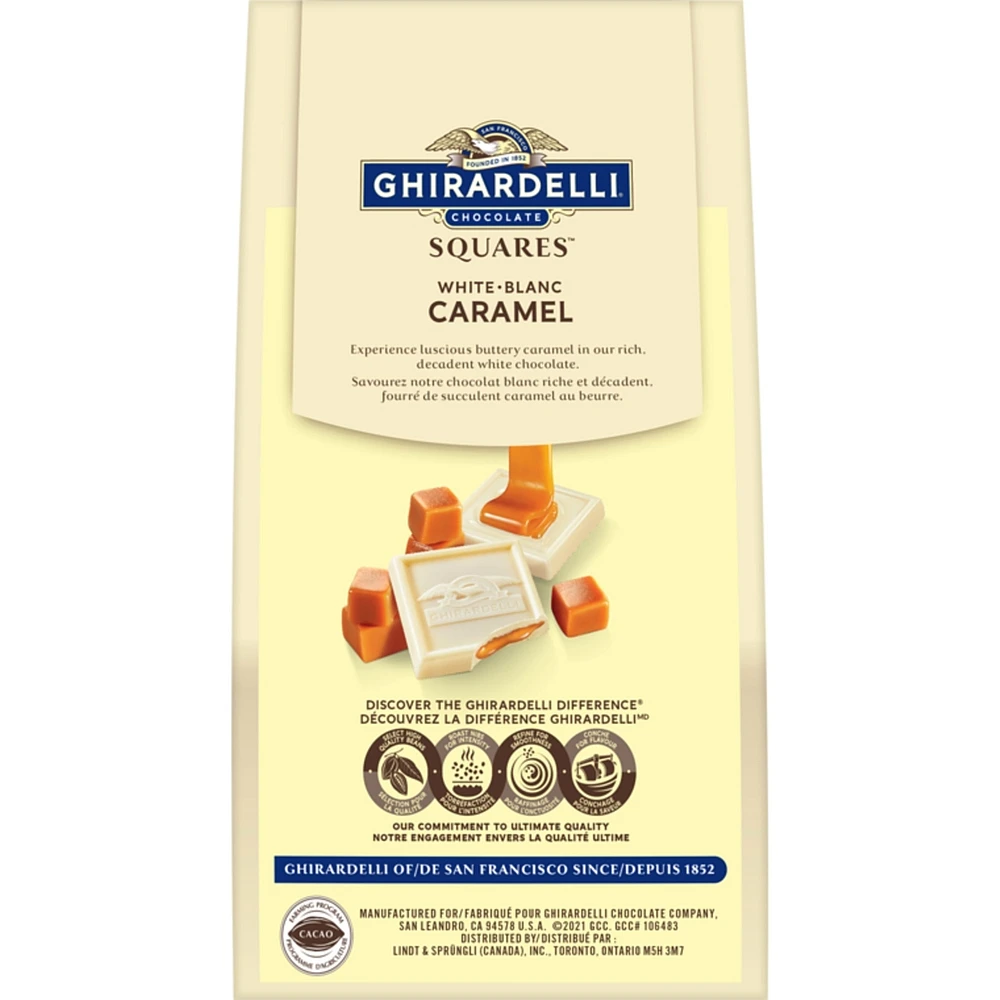 Caramel White Chocolate Squares Bag