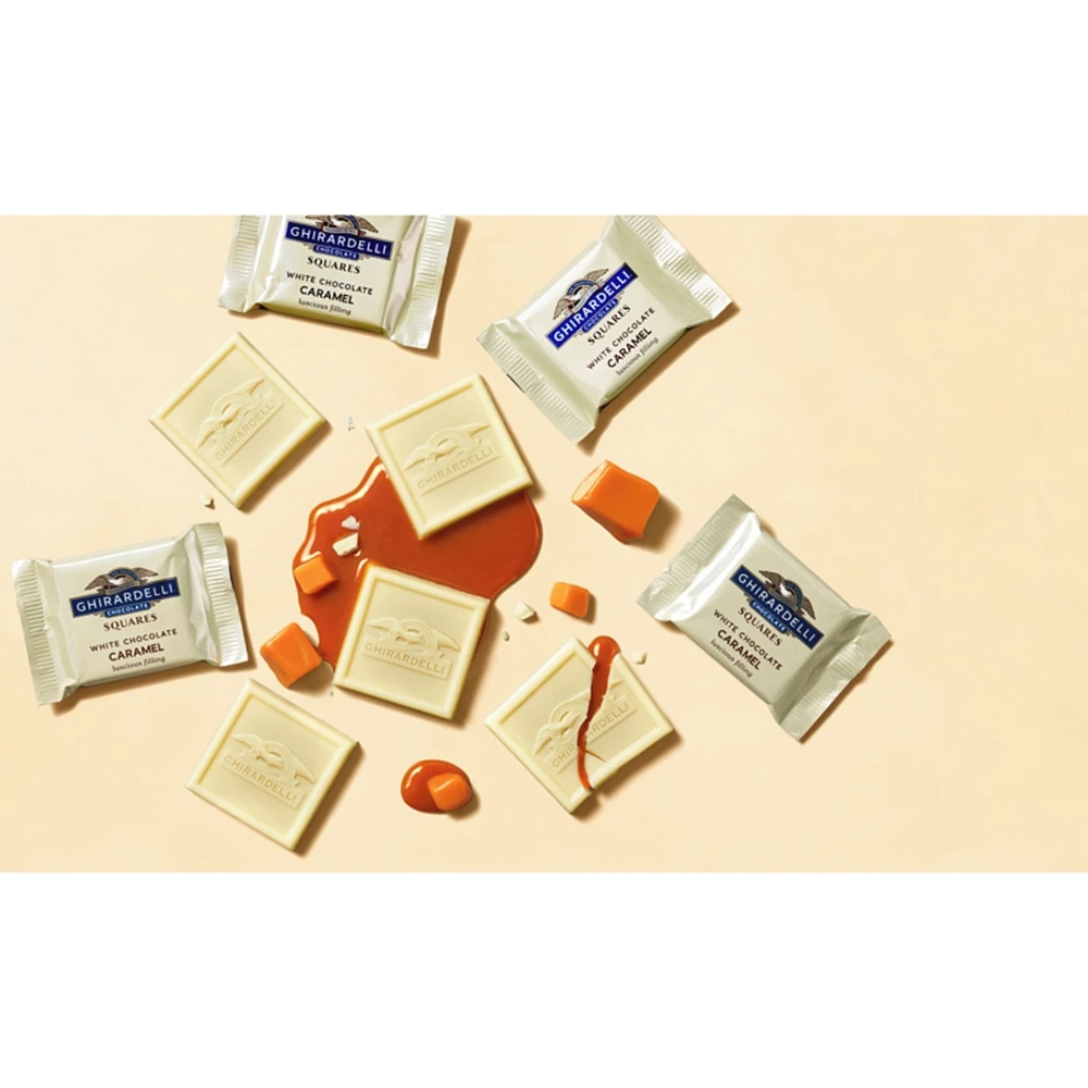 Caramel White Chocolate Squares Bag
