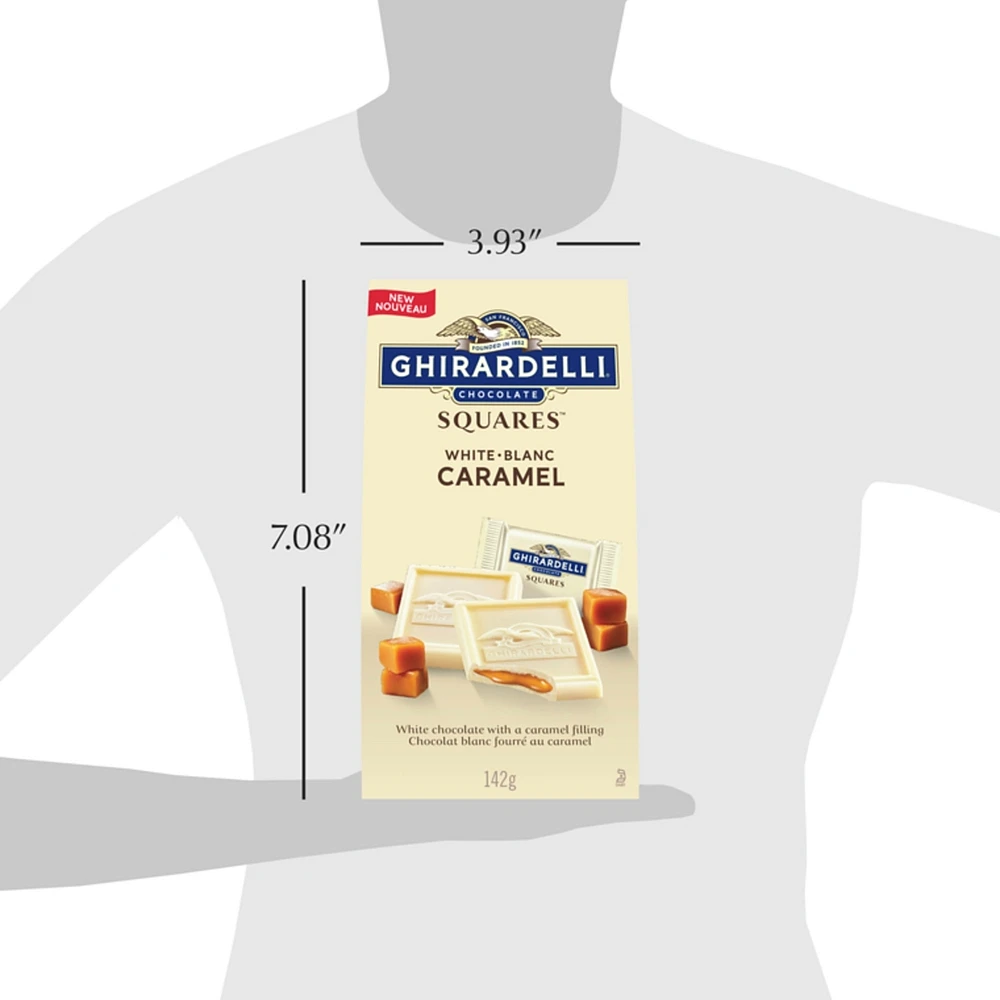 Caramel White Chocolate Squares Bag