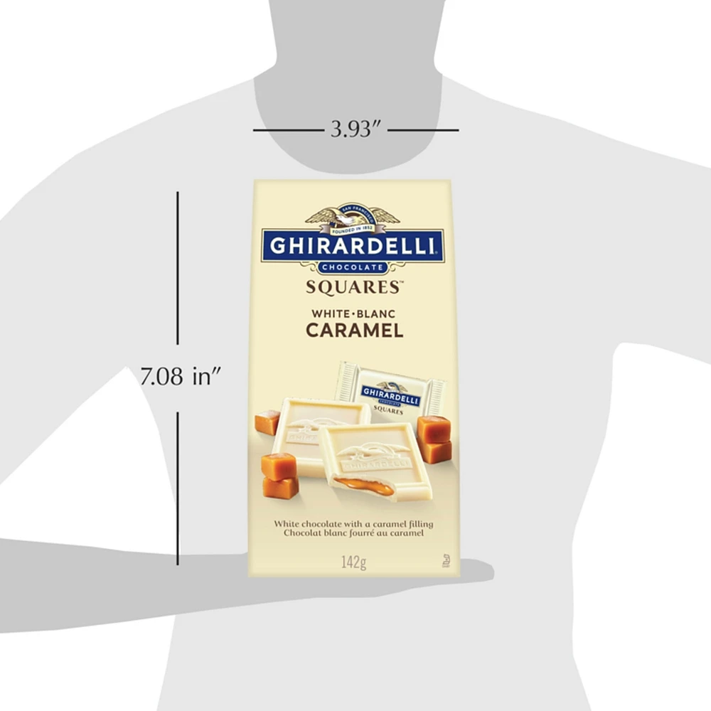 Caramel White Chocolate Squares Bag