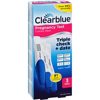 Pregnancy Test Combo Pack Triple-Check & Date