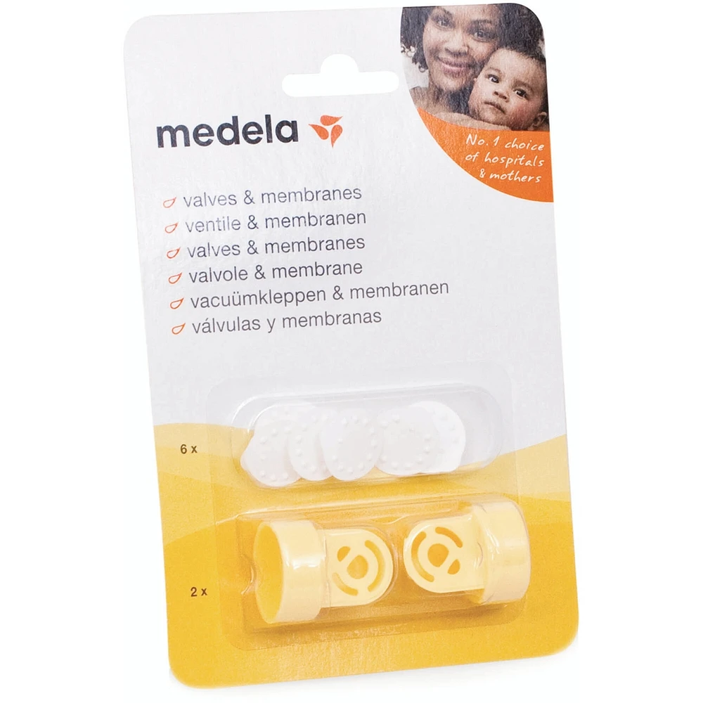 Valves et membranes de Medela