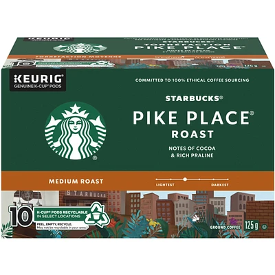 Torréfaction Pike Place K-Cup capsules