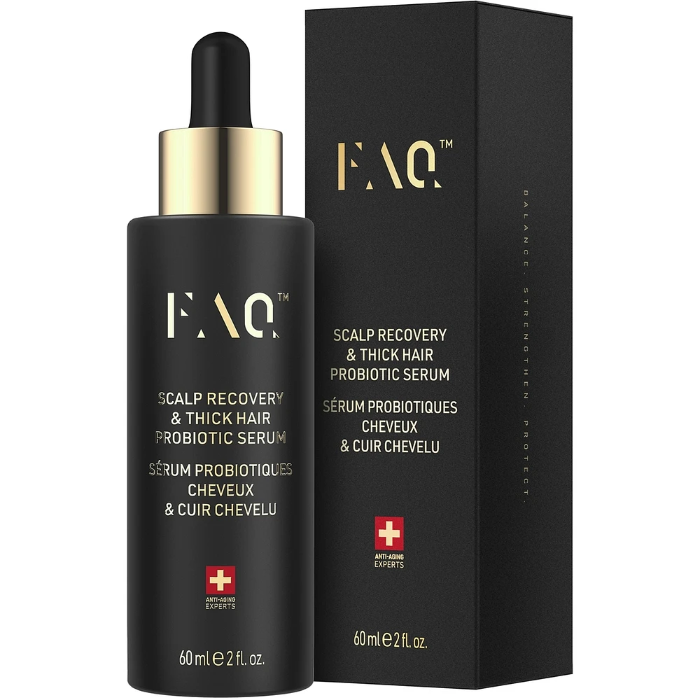 FAQ™ Sérum probiotique pour la récupération du cuir chevelu et les cheveux épais