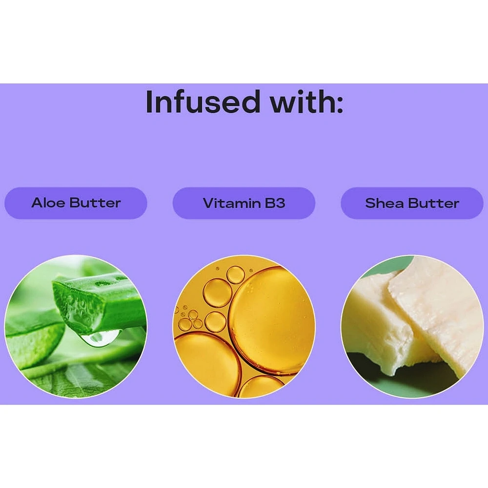 Aloe Butter Scalp Moisture Conditioner with Vitamin B3 for hydrated scalp & stronger, moisturized hair