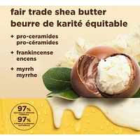 SheaMoisture  Savon en Barre Hydrate et Restaure la Peau Sèche Beurre de Karité Brut avec des nutriments de karité hydratants pendant 24 heures pour une peau saine et éclatante, 227g