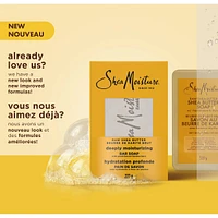 SheaMoisture  Savon en Barre Hydrate et Restaure la Peau Sèche Beurre de Karité Brut avec des nutriments de karité hydratants pendant 24 heures pour une peau saine et éclatante, 227g