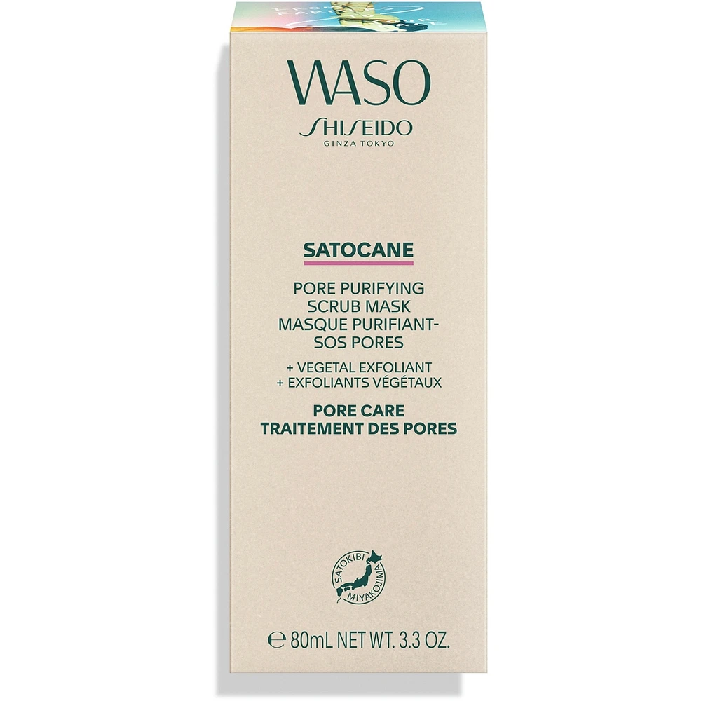 WASO SATOCANE Pore Purifying Scrub Mask