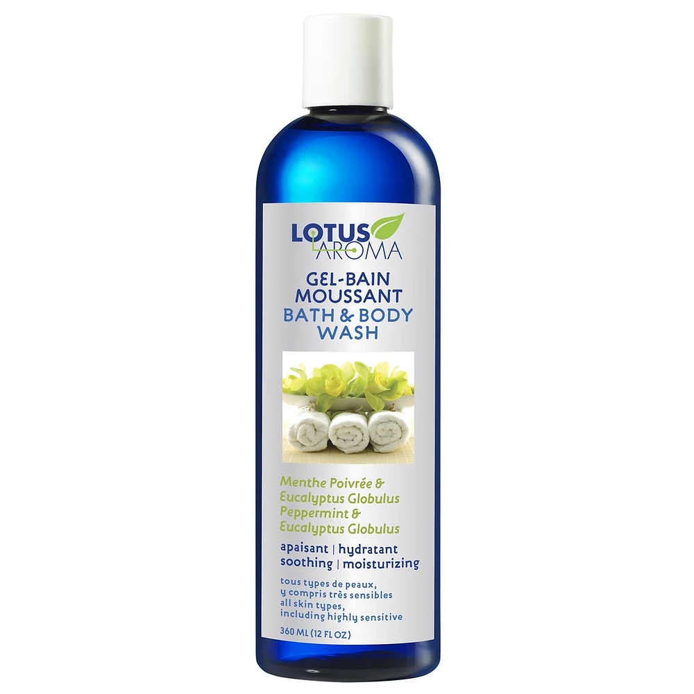 Gel-Bain Moussant Menthe Poivrée & Eucalyptus Globulus