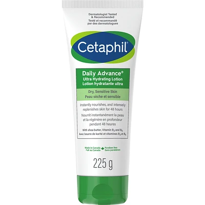 Lotion Daily Advance - Hydratant corporel au beurre de karité pour peau sèche et sensible