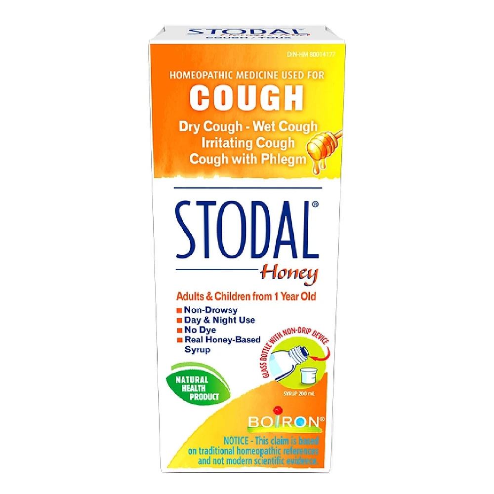 Stoda Miel pour la toux sèche ou la toux grasse