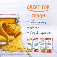 Stodal Multi-symptômes pour la congestion nasale et bronchique, écoulement nasal, toux sèche ou grasse et mal de gorge mineur.
