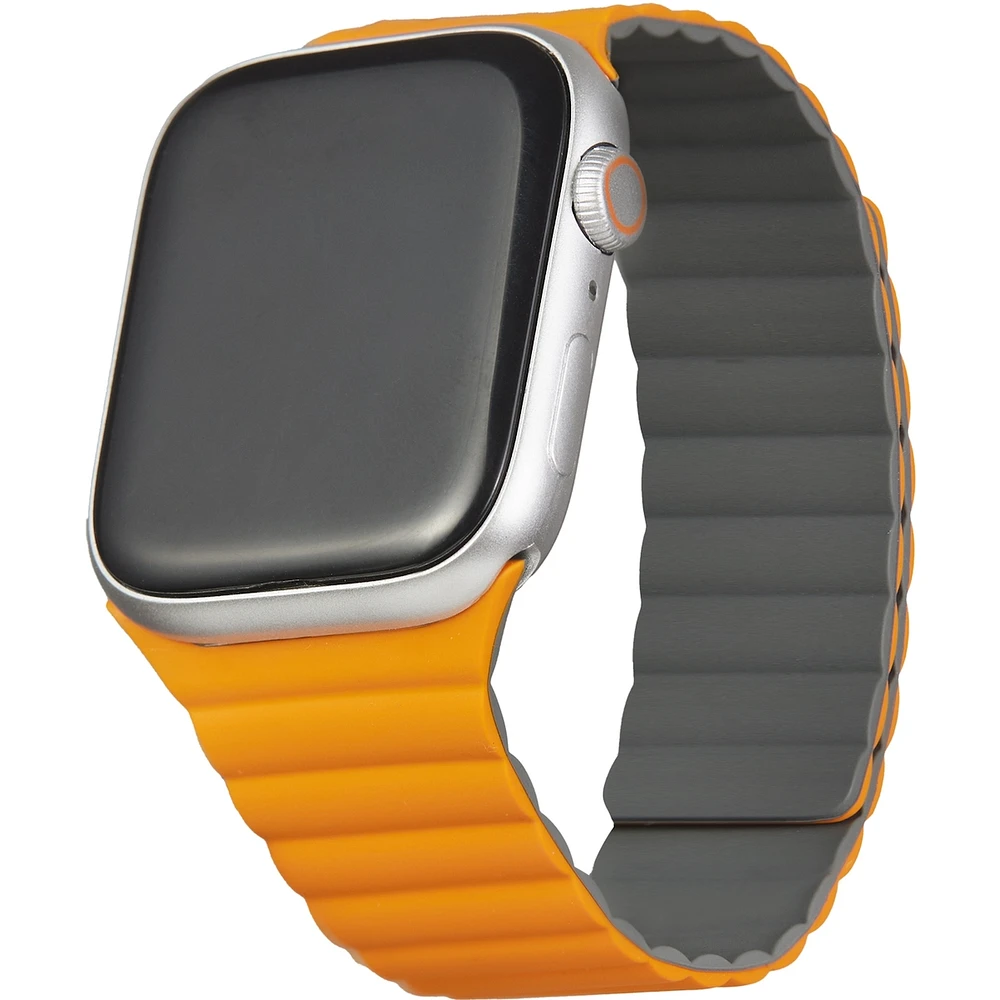 Bracelet réversible iStore, orange/ gris