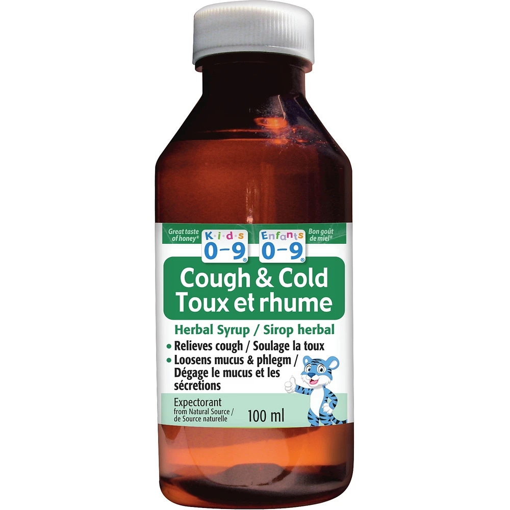 Kids 0-9 Cough & Cold Herbal Syrup