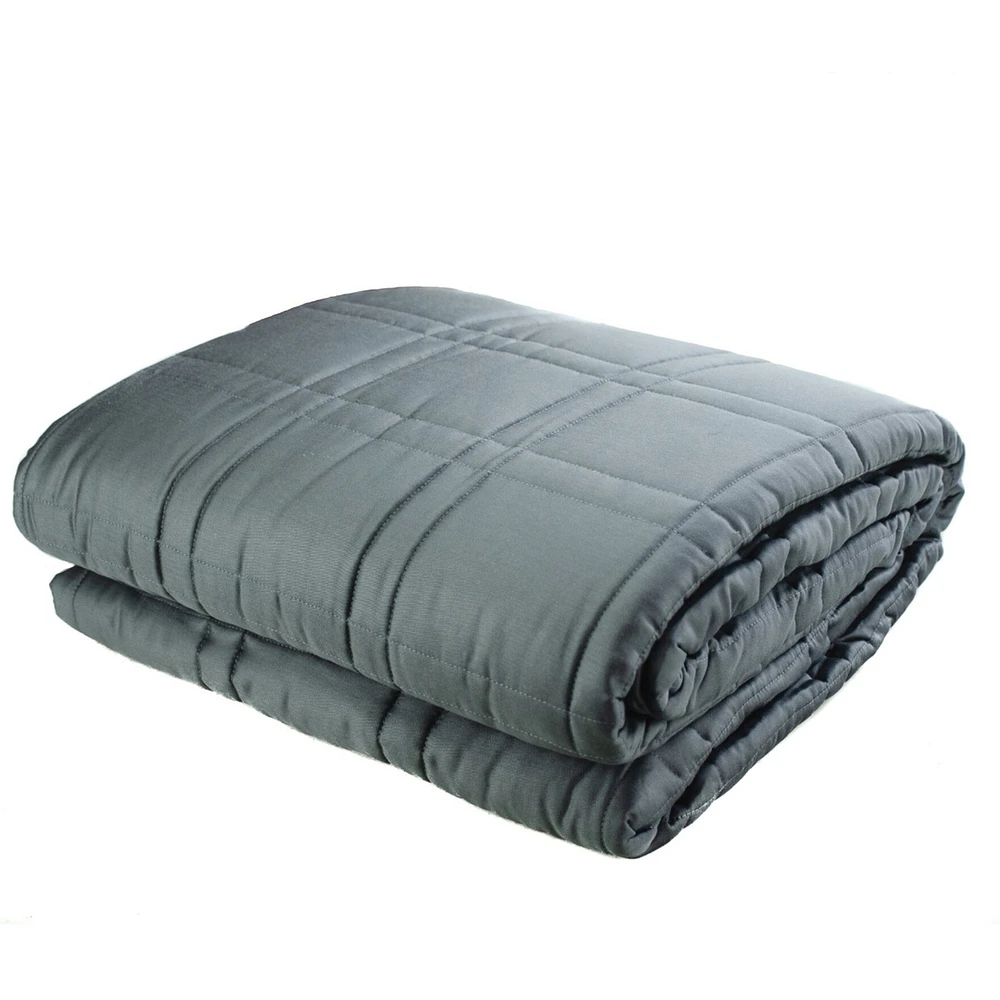 Couverture lestée de 15 lb, Simple, Unisexe