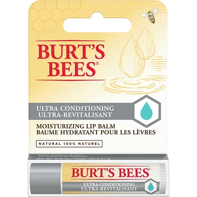 100% Natural Origin Moisturizing Lip Balm, Ultra Conditioning with Kokum Butter