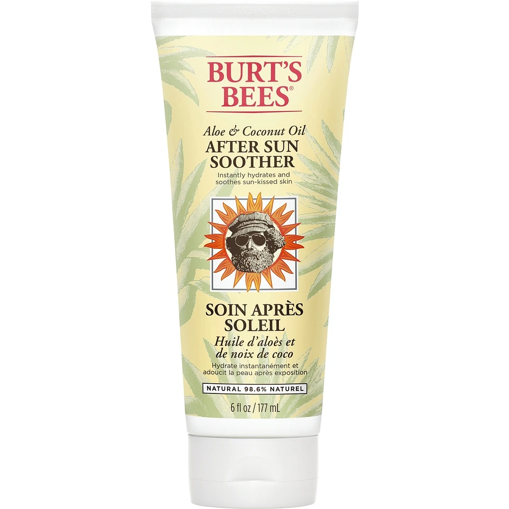 Soin après soleil hule d'aloès et de noix de coco de Burt’s Bees