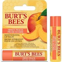 100% Natural Origin Moisturizing Lip Balm, Sweet Peach