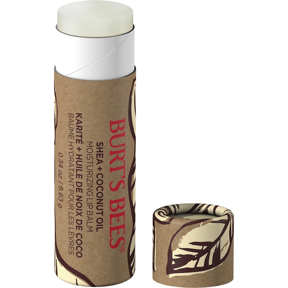 Baume hydratant pour les lèvres au karité et à l’huile de noix de coco de Burt’s Bees®