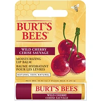 100% Natural Origin Moisturizing Lip Balm, Wild Cherry