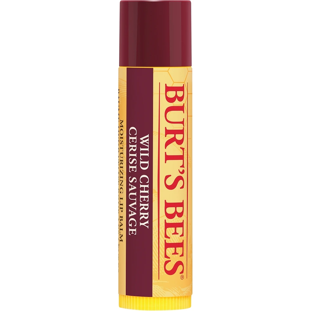 100% Natural Origin Moisturizing Lip Balm, Wild Cherry