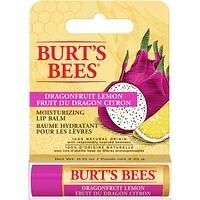 100% Natural Origin Moisturizing Lip Balm, Dragonfruit Lemon, Beeswax & Fruit Extracts