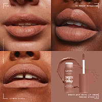Smooth Whip, Crème à lèvres lisse et mate, Beurre de Cacao Karité, Formule végane