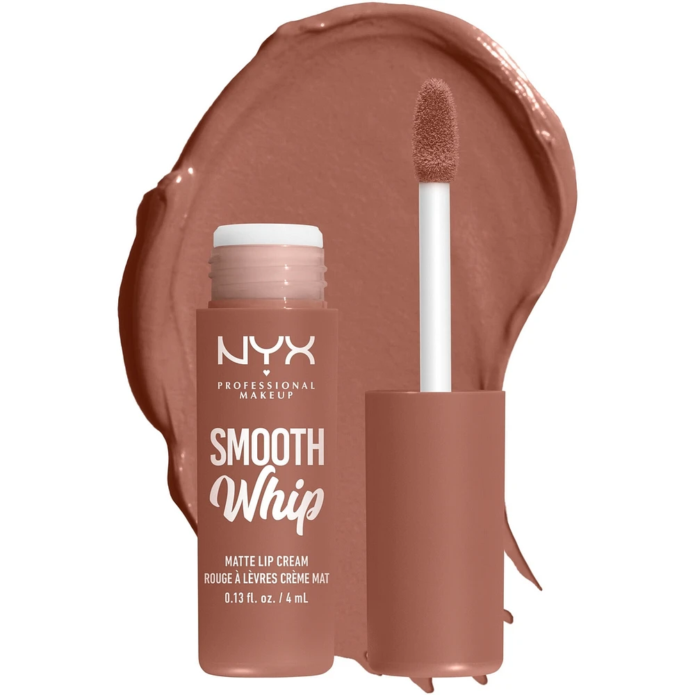 Smooth Whip, Crème à lèvres lisse et mate, Beurre de Cacao Karité, Formule végane