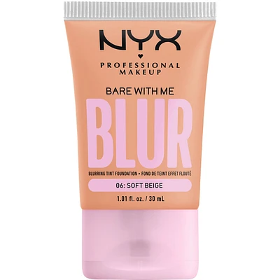 Bare With Me, Tint Foundation, Medium Buildable Coverage, 12h Hydration, Lightweight Matte Finish