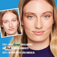 Pro Fix Stick Correcting Concealer, Infused with hyaluronic acid, Cream formula