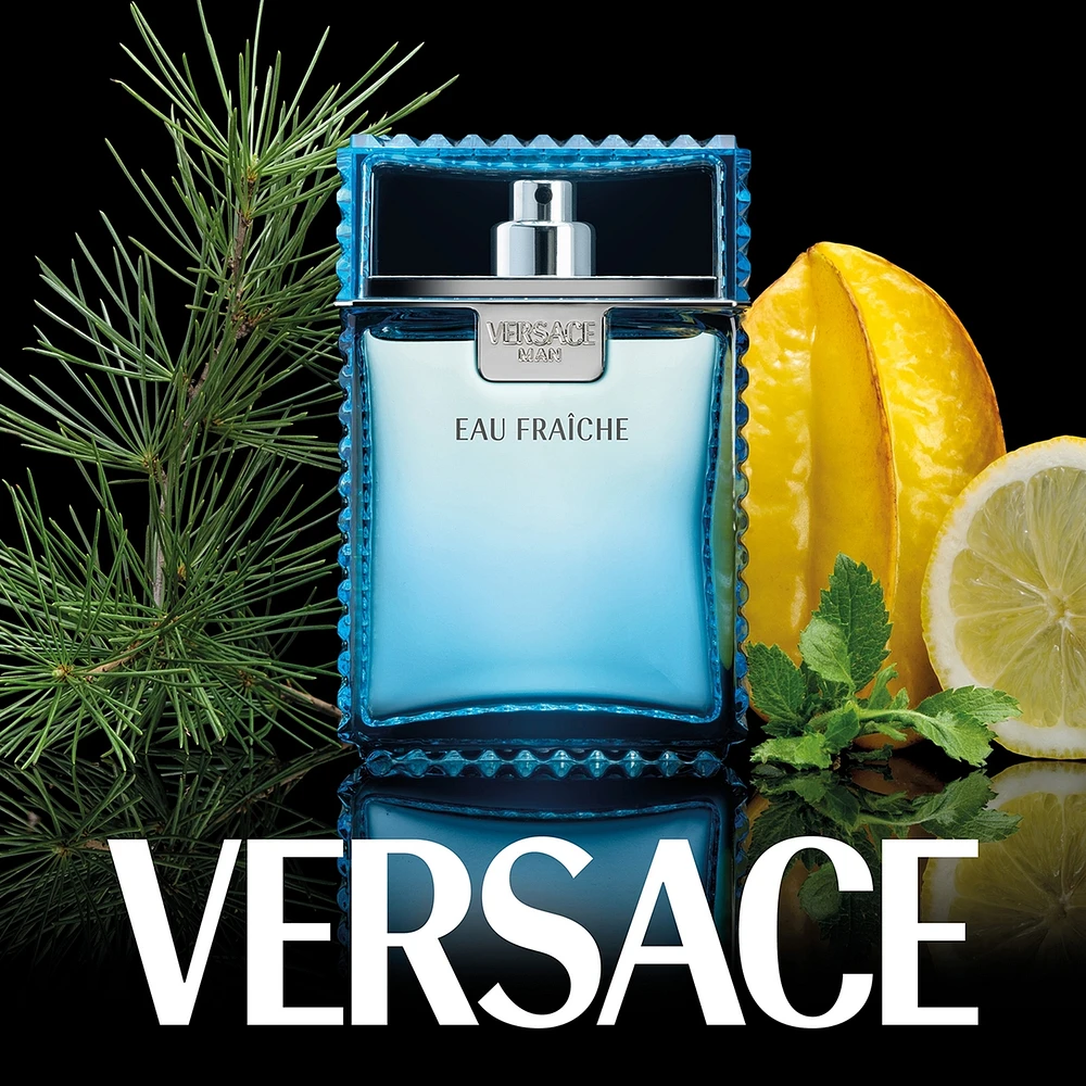 Eau de toilette en vaporisateur Fraîche pour hommes