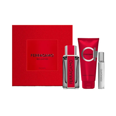 FERRAGAMO Red Leather Eau de Parfum Coffret