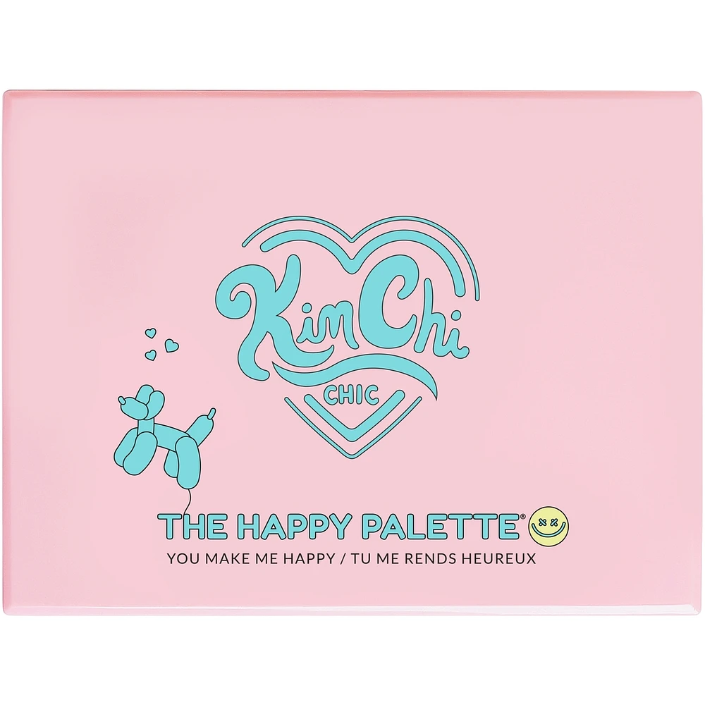 The Happy Palette - Pressed Eyeshadows & Pressed Pigments - You Make Me Happy