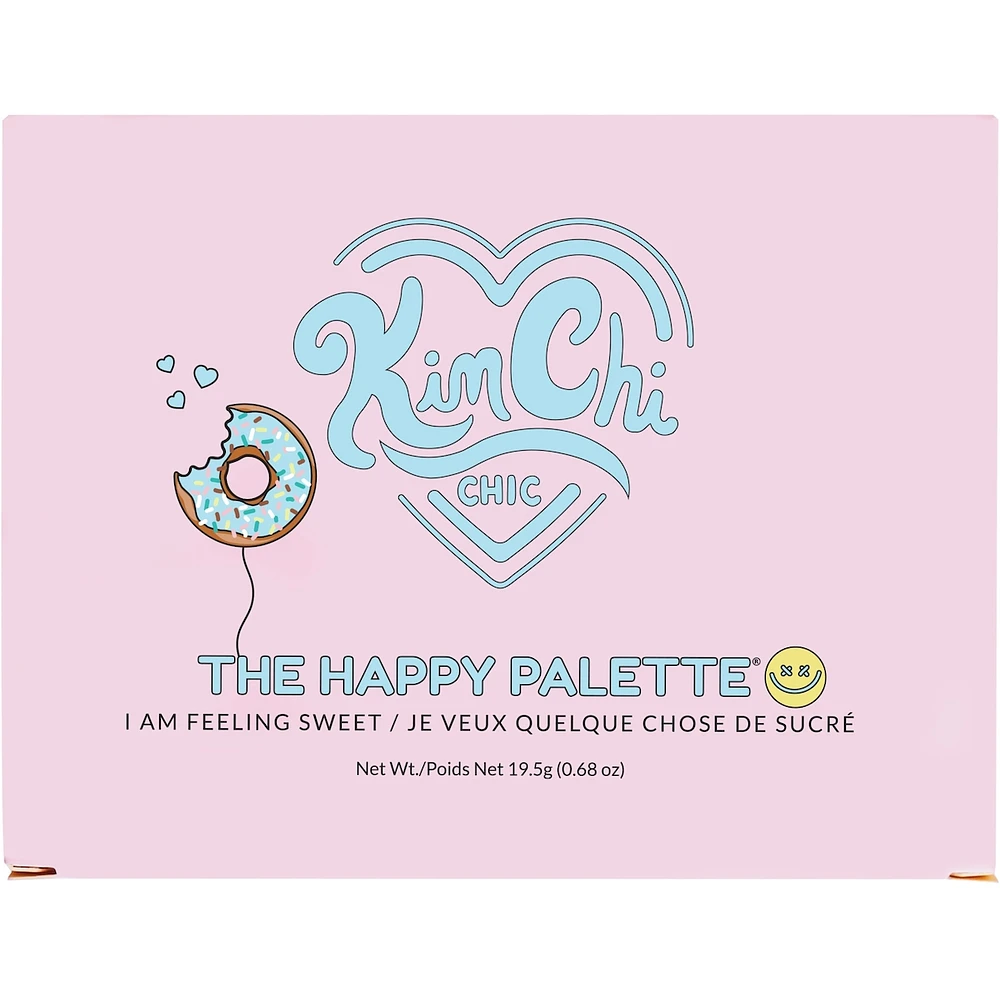 The Happy Palette - Pressed Eyeshadows & Pressed Pigments - I Am Feeling Sweet
